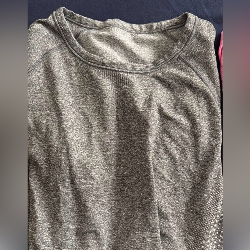 Figs Grey Athletic long sleeve top